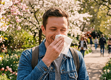 Лечение аллергического чихания